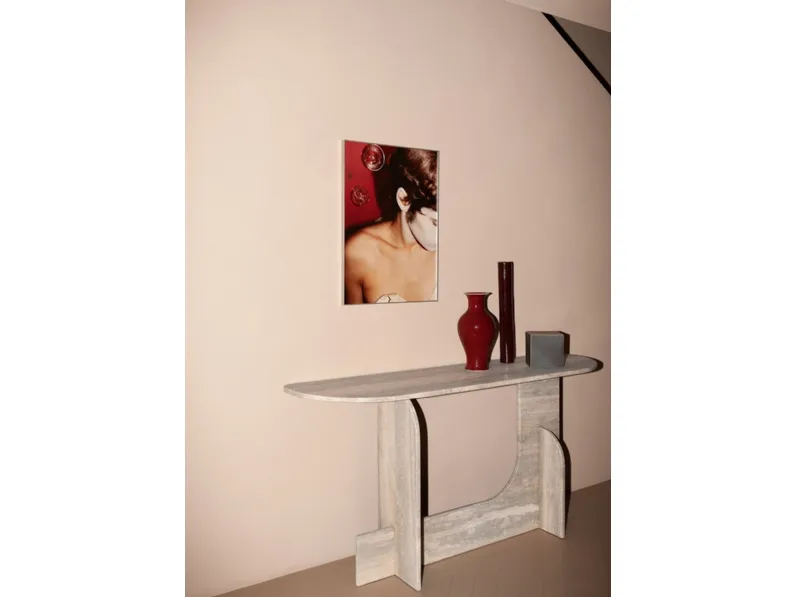 Mobile ingresso in pietra Selce Console di Gallotti&Radice