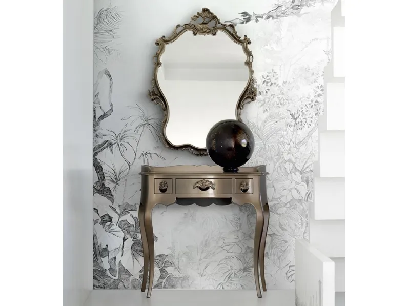 Mobile ingresso Tornabuoni Consolle 2075 con specchiera di Andrea Fanfani