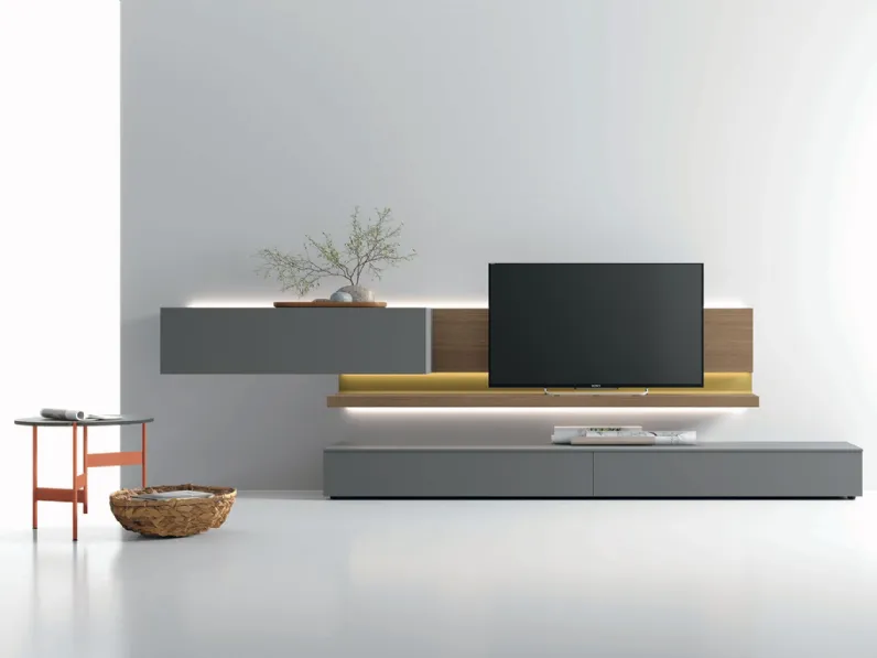 Mobile Porta Tv Atlante UNIT AT 142 di Tomasella