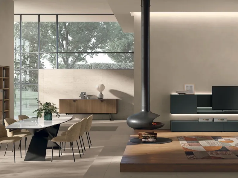 Mobile Porta Tv Atlante UNIT AT 141 di Tomasella