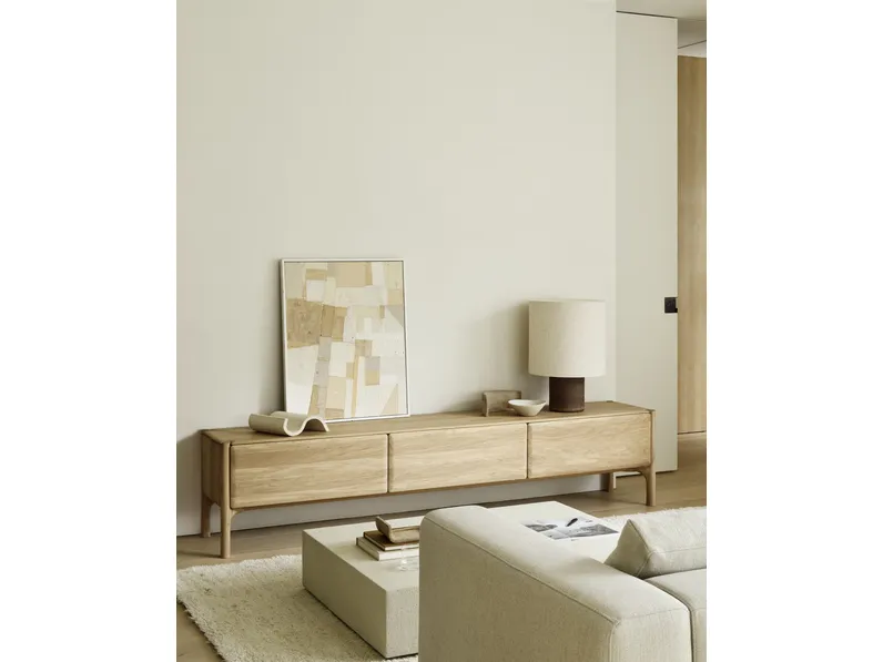 Mobile Porta Tv PI in rovere di Ethnicraft