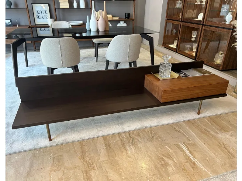 Mobile Porta Tv di design Plank di Pacini e Cappellini