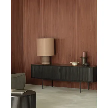 Mobile Porta Tv Roller Max in teak di Ethnicraft