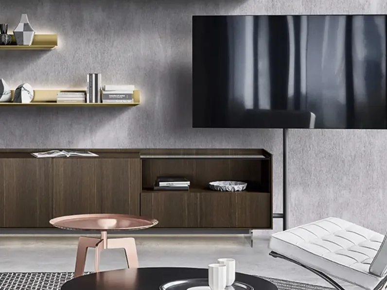 Mobile Porta Tv in Rovere Tv Video di Sangiacomo