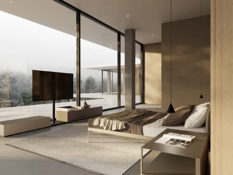 Mobile Porta Tv Tvu di Kristalia