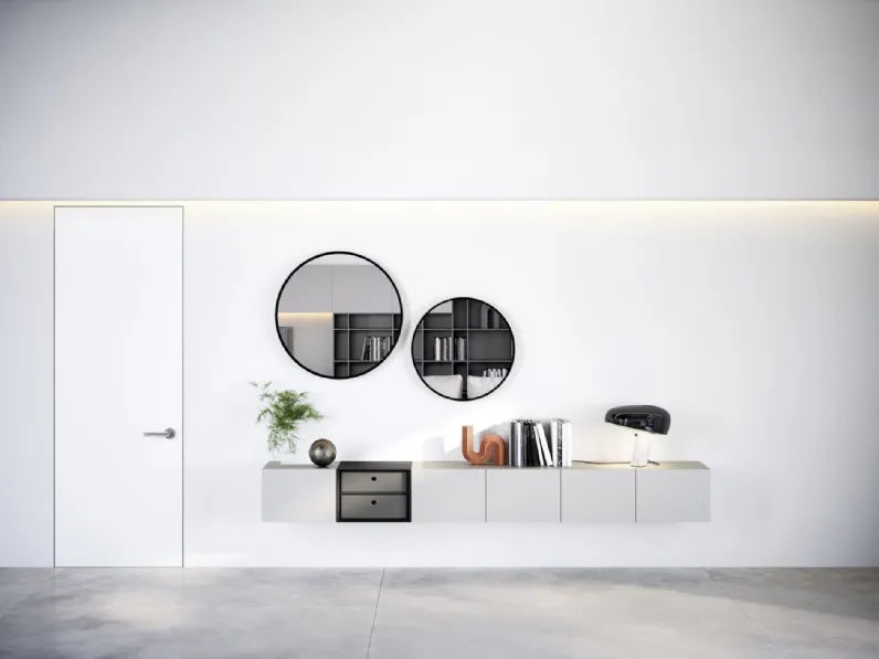 Mobile sospeso Box 12 Bianco di Novamobili