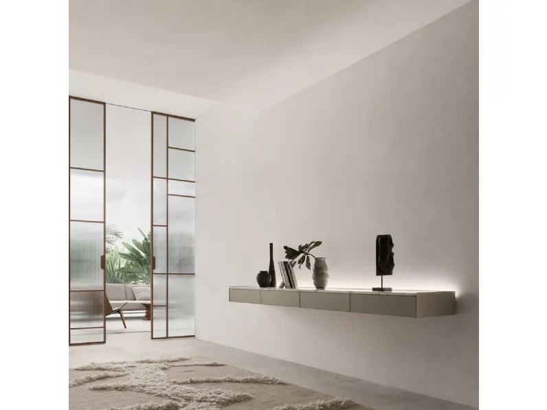 Mobile sospeso Self Bold Platino di Rimadesio