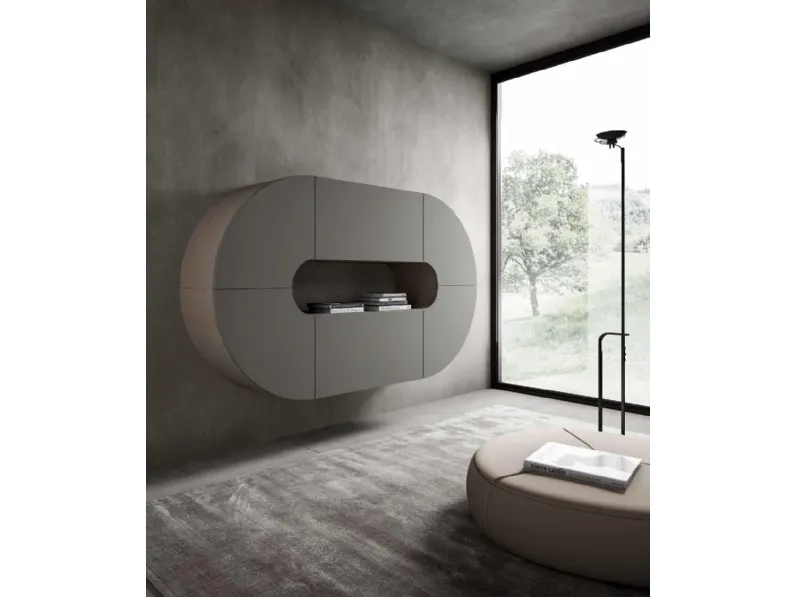 Mobile sospeso di design Velvet 184 di Artigianmobili