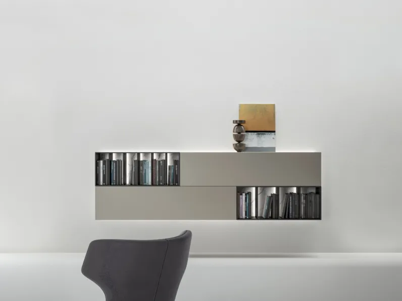 Mobile sospeso Wallover in laccato di Caccaro