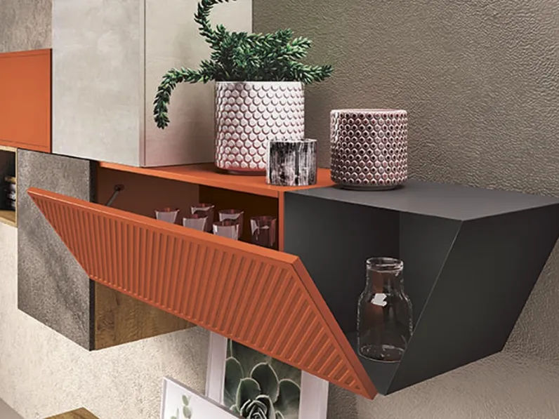 Parete Attrezzata 36 Home Zip di 2B Italia