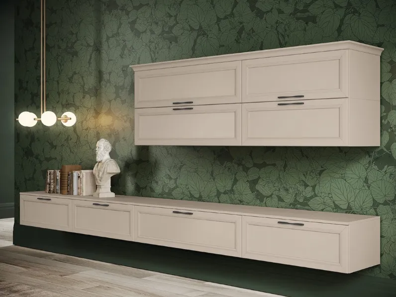 Parete Attrezzata Arcadia L005 di Colombini Casa