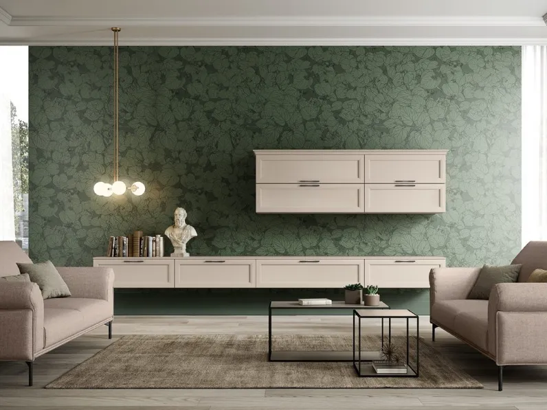 Parete Attrezzata Arcadia L005 di Colombini Casa