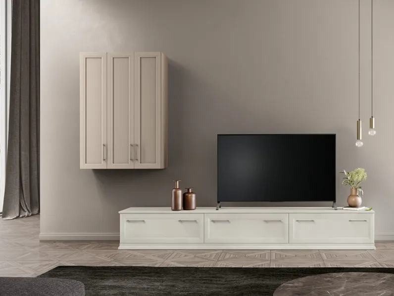 Parete Attrezzata Arcadia L008 di Colombini Casa