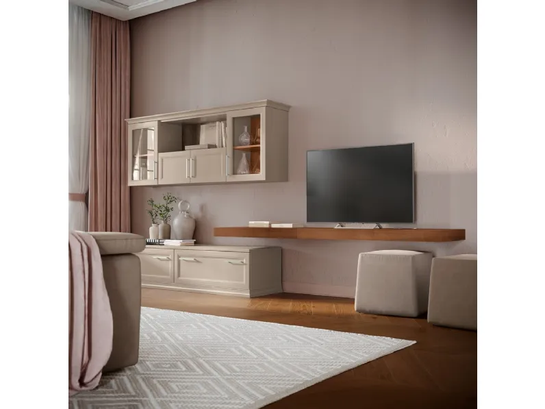 Parete Attrezzata Arcadia L011 di Colombini Casa