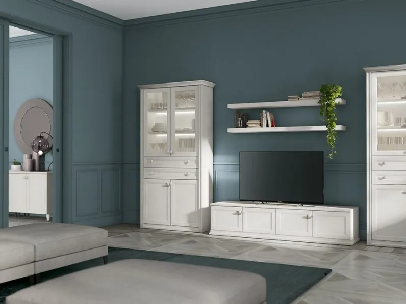 Parete Attrezzata Arcadia L014 di Colombini Casa