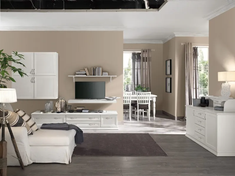 Parete Attrezzata Arcadia L021 di Colombini Casa