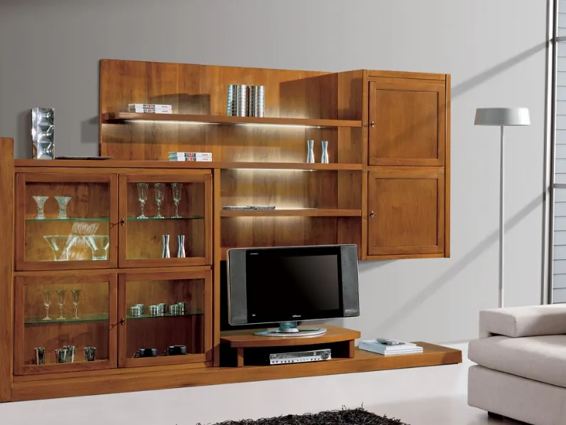 Parete Attrezzata Archimede City C5007 di Betamobili