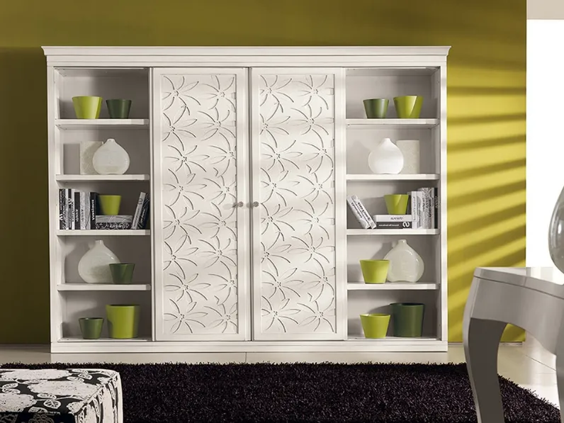 Parete Attrezzata Archimede I Petali C5025 di Betamobili