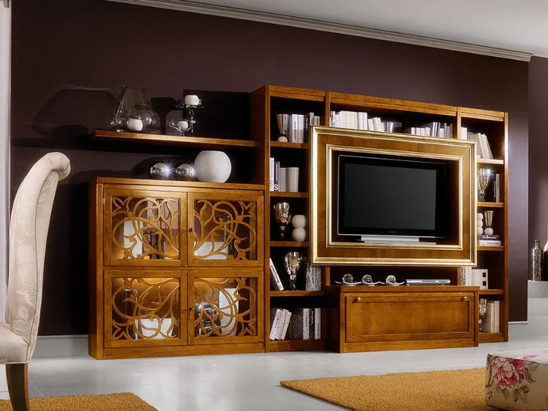 Parete Attrezzata Archimede Tiepolo C5061 di Betamobili