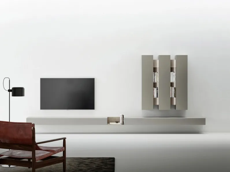 Parete Attrezzata Composizione sospesa di Caccaro