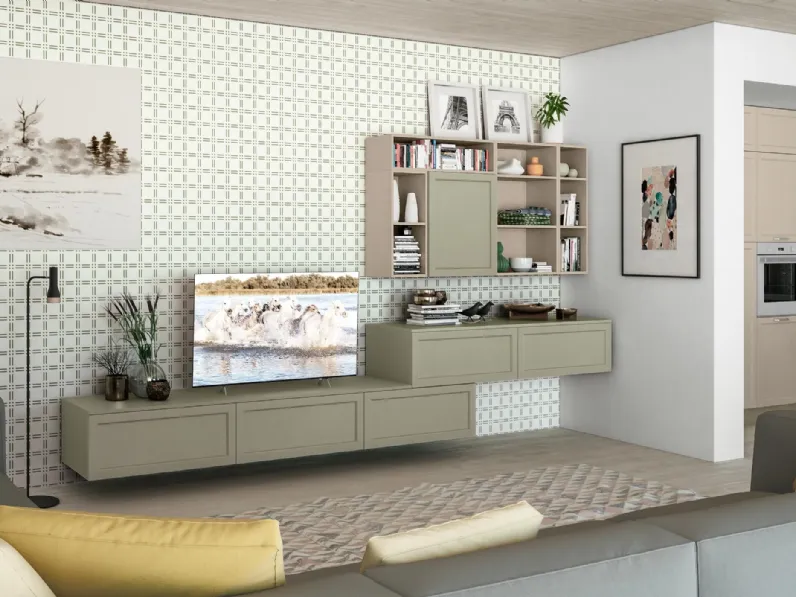 Parete Attrezzata Contempo 05 di Creo