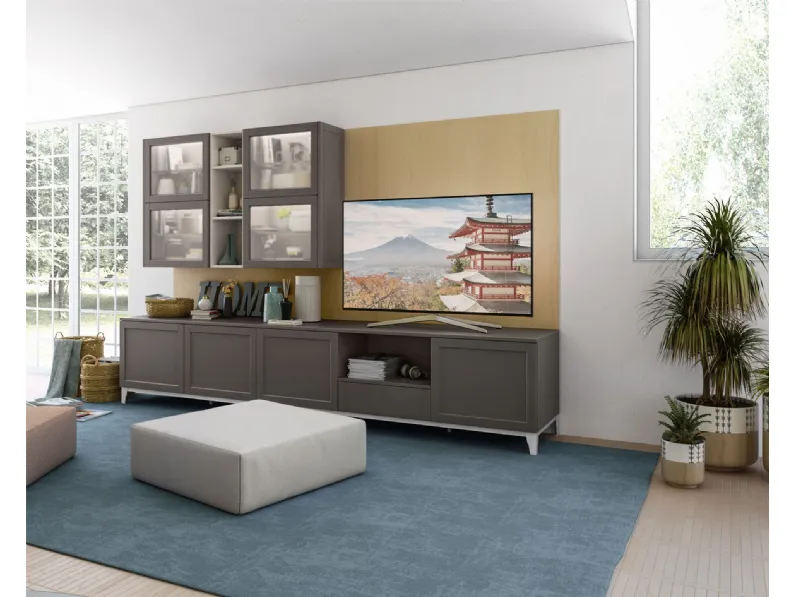 Parete Attrezzata Contempo 06 di Creo