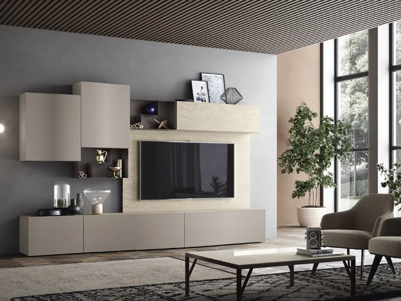 Parete Attrezzata Soggiorno G301 di Corso 11