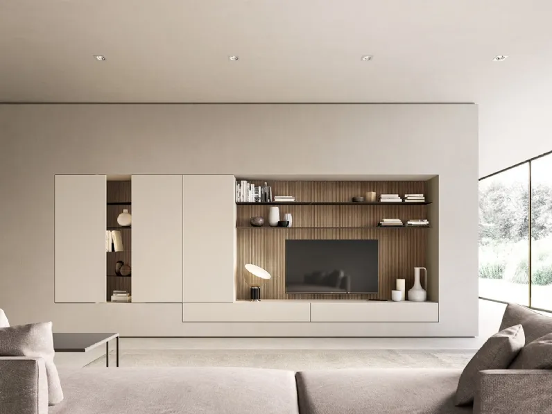 Parete Attrezzata Day Collection 02 di Alf Da Frè