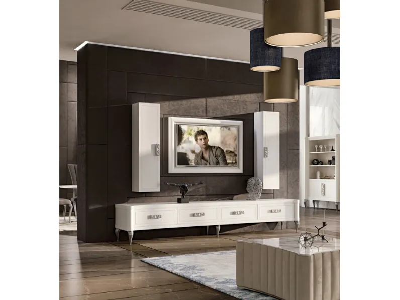 Parete Attrezzata Aura Dolomite di Valderamobili