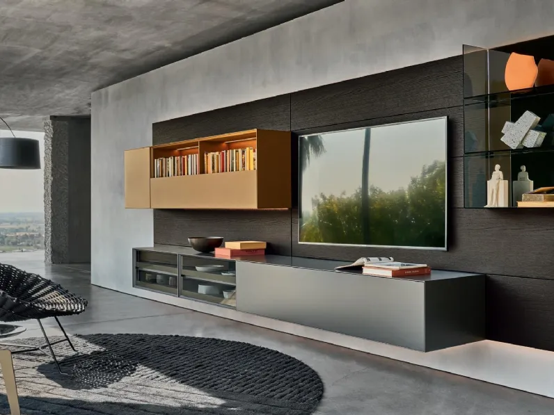 Parete Attrezzata Domino 04 di Sangiacomo