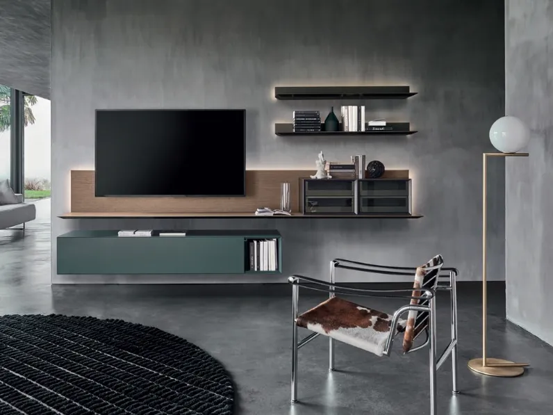 Parete Attrezzata Domino 07 di Sangiacomo