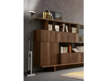 Parete attrezzata componibile Domino 06 di Modesign