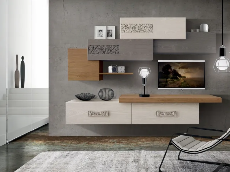 Parete Attrezzata Dynamic-FMG3803 Betamobili