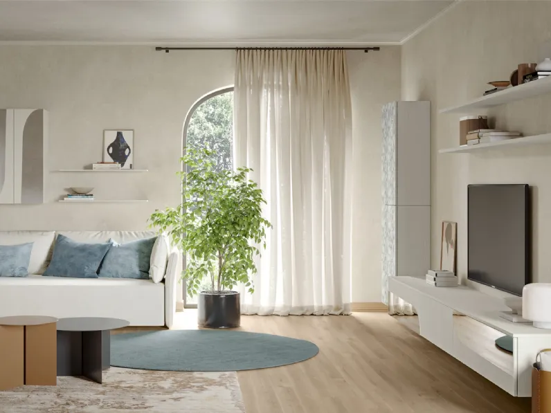 Parete Attrezzata Eclettica EG004 di Colombini Casa