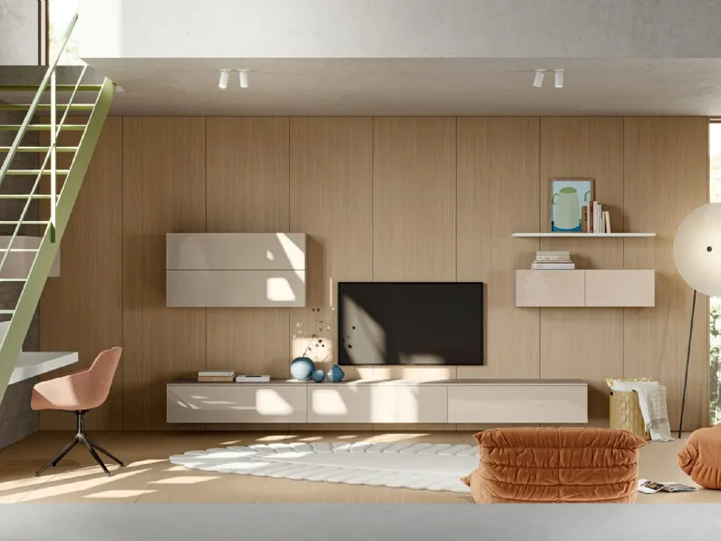 Parete Attrezzata Eclettica EN06 di Colombini Casa