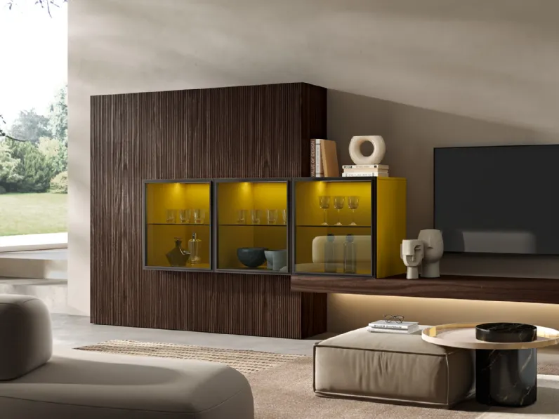 Parete Attrezzata Evolution H2O 03 di Adriatica