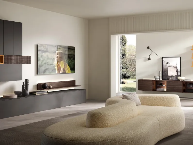 Parete Attrezzata Evolution H2O 06 di Adriatica