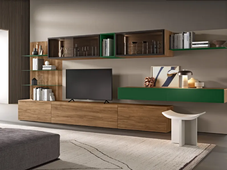 Parete Attrezzata Evolution H2O 12 di Adriatica