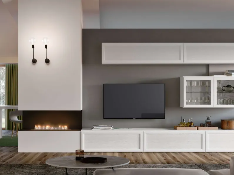 Parete Attrezzata Gardenia Comp GA0007 di Maronese