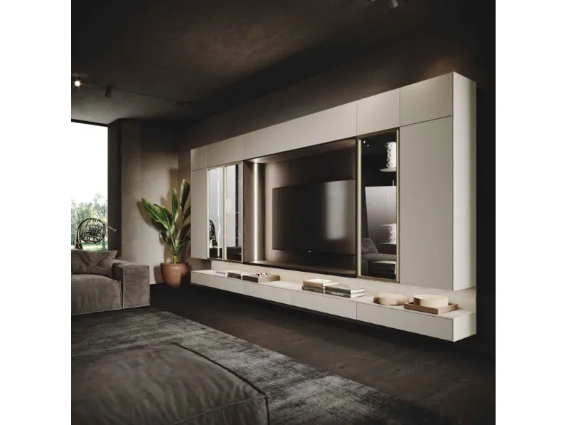 Parete Attrezzata House of Horn di Guzzini & Fontana