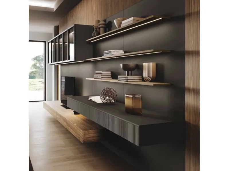 Parete Attrezzata House of Tuba Guzzini & Fontana