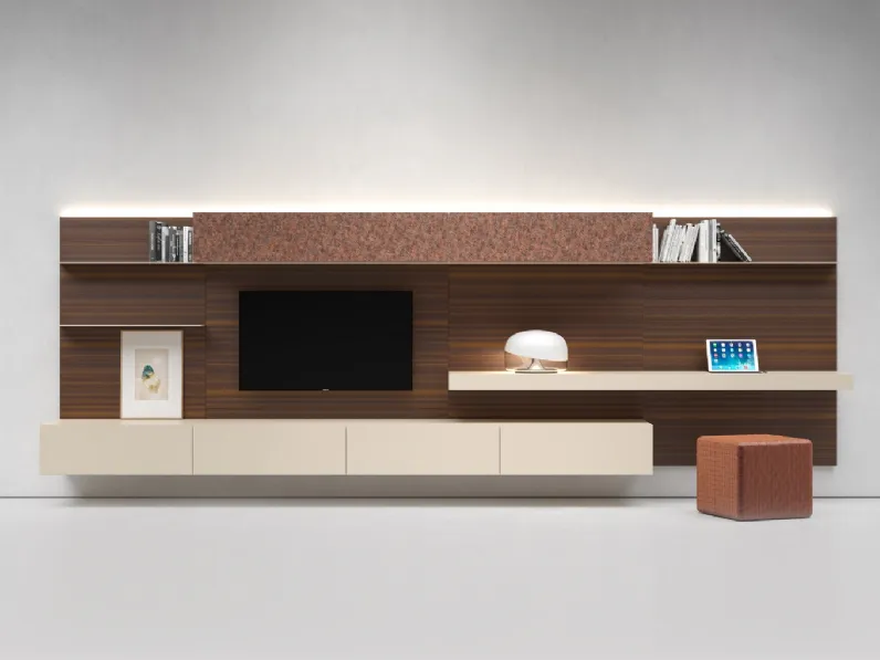 Parete Attrezzata I-ModulART G di Presotto