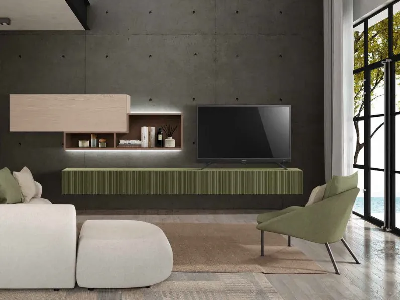 Parete Attrezzata Icon 2|4 IC84 di Imba Srl