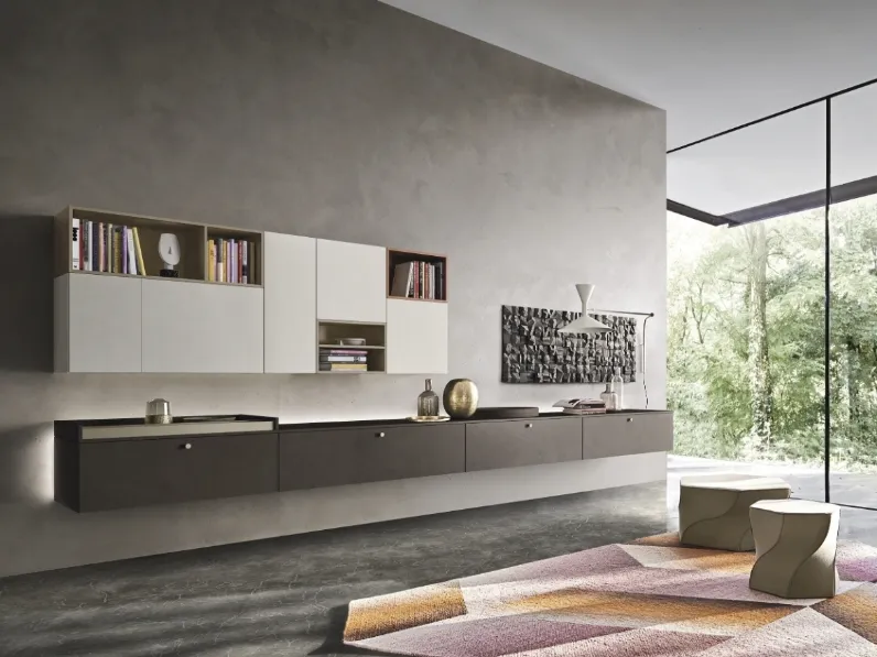 Parete Attrezzata Lampo 005 di Sangiacomo