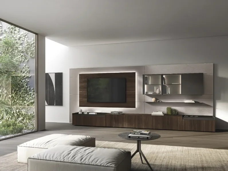 Parete Attrezzata Lampo 014 di Sangiacomo