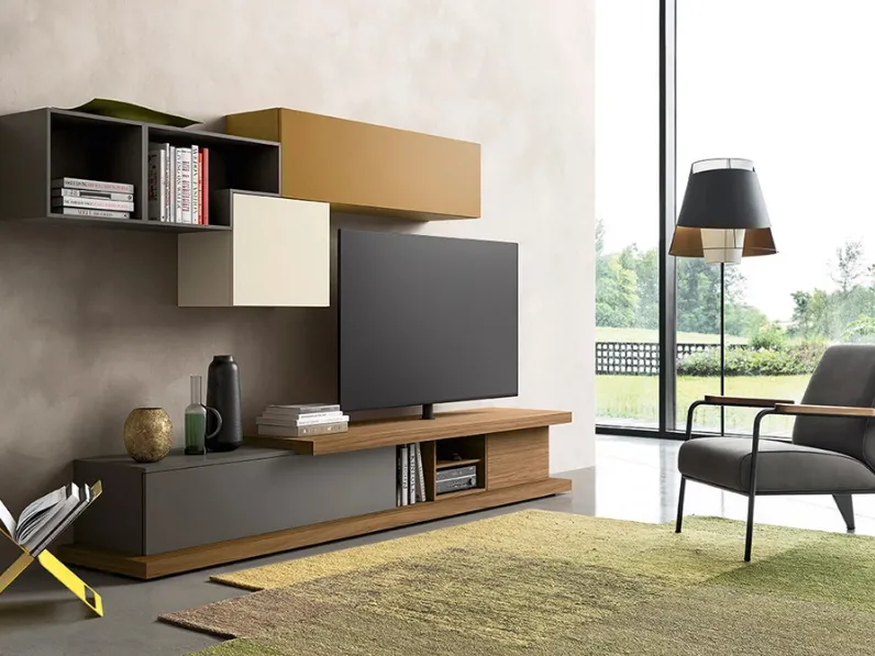 Parete Attrezzata Lampo 055 di Sangiacomo