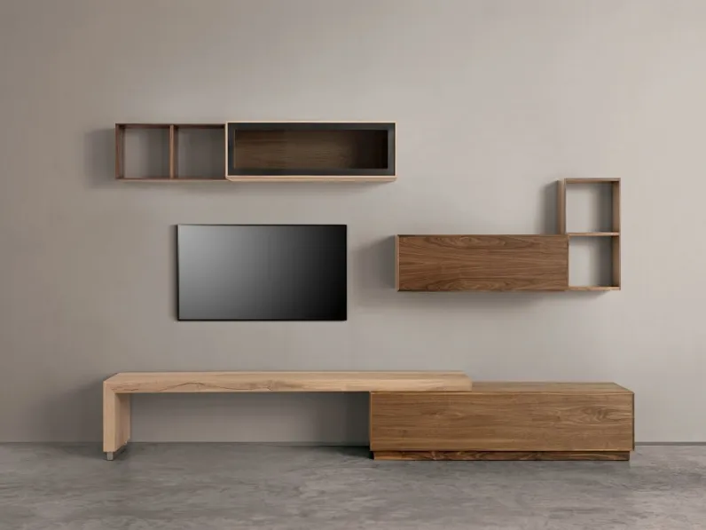 Parete Attrezzata Leonardo Geo 02 di Arte Brotto