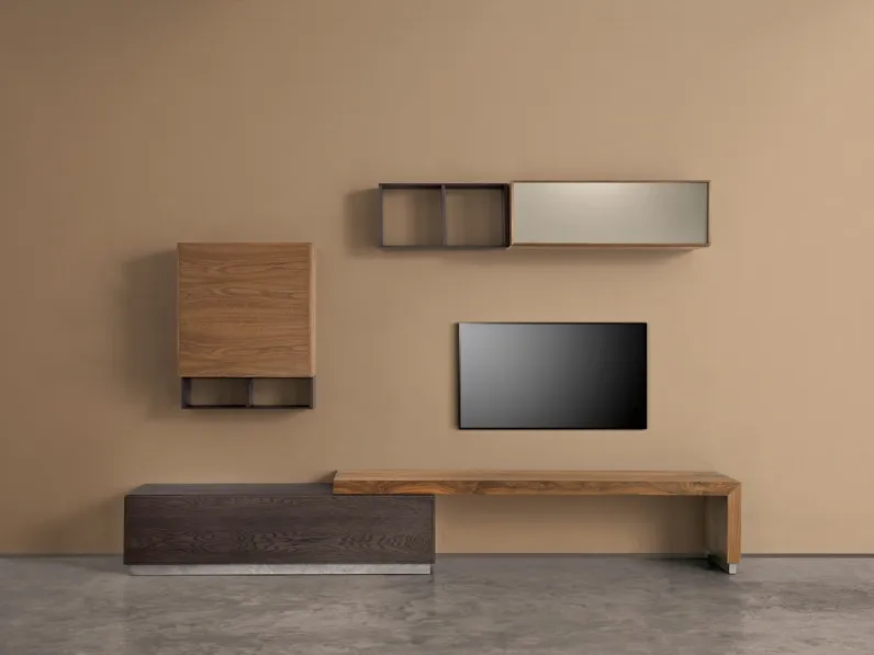 Parete Attrezzata Leonardo Geo 04 di Arte Brotto