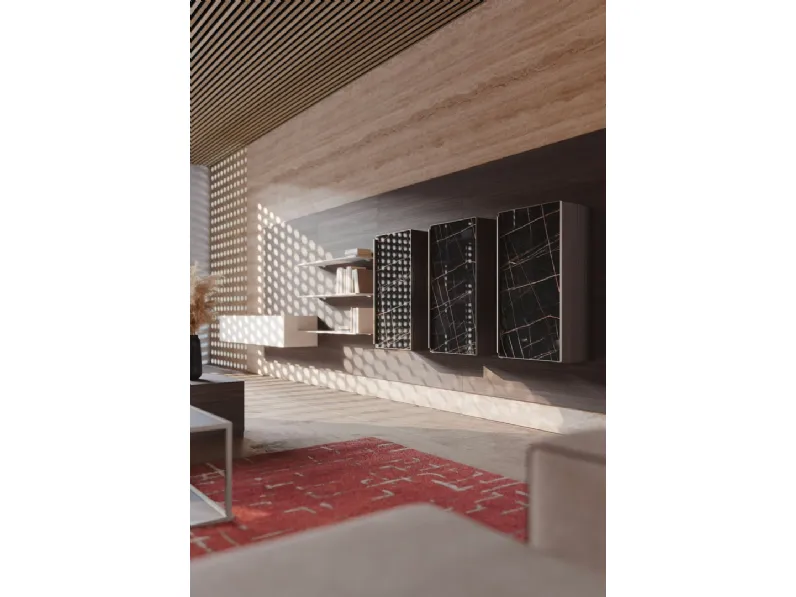 Parete Attrezzata Living LV702 di Giessegi