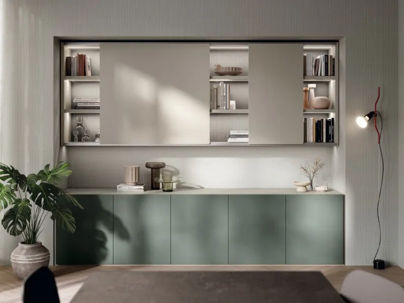 Parete Attrezzata Living Regola 01 di Scavolini